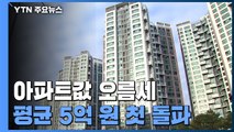 전국 아파트값 평균 5억 첫 돌파...오피스텔도 '들썩' / YTN