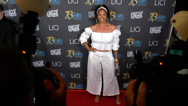 Lolly White attends the 23rd Women's Image Awards red carpet in Los Angeles