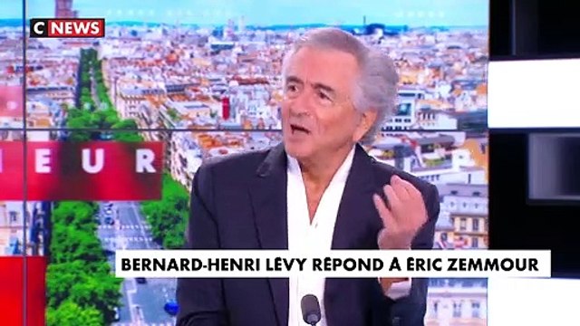 Bernard-Henri Lévy répond à Eric Zemmour qui l'a qualifié de traître la veille: C’était un mot calculé, c’était un mot de campagne
