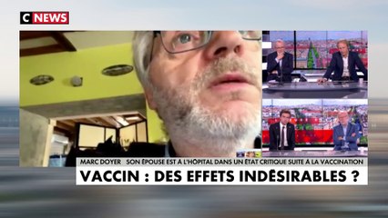 Alors que son épouse est dans un état critique suite à la vaccination, Marc Doyer témoigne : «On ne peut plus se permettre de parler de hasard»