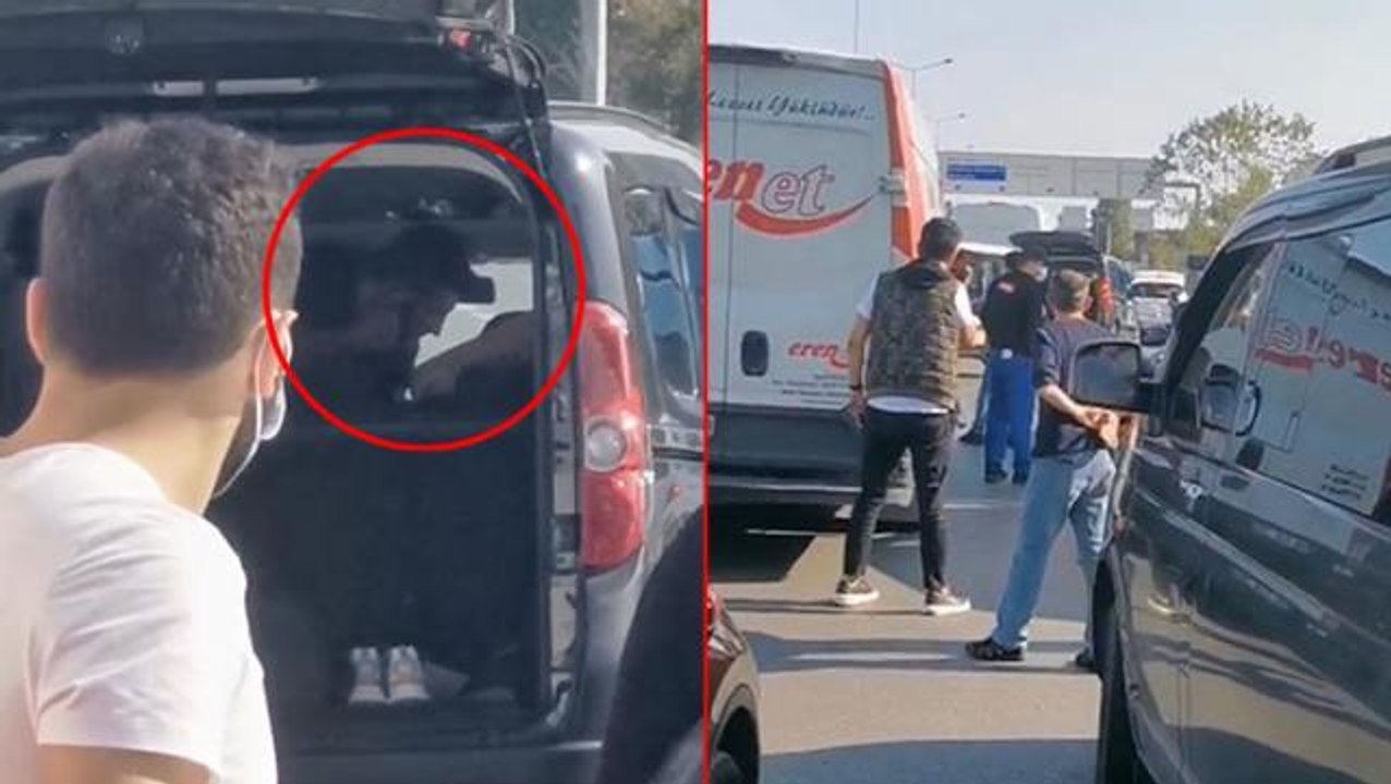 Aksiyon filmlerini aratmayan kaçış! Kovalamacayla yakalandı, kafasına silah dayayan şüpheli gasbettiği otomobille kayıplara karıştı