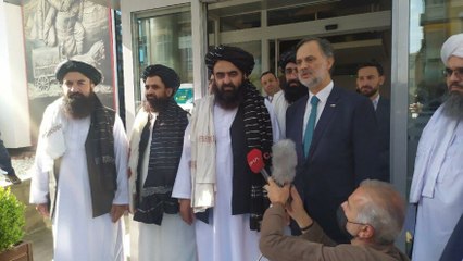 Taliban heyeti Kızılay’ı ziyaret etti