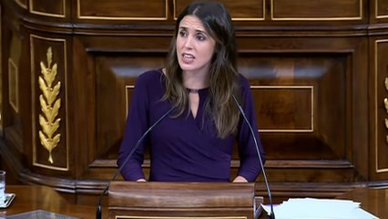 El discurso de Irene Montero que derrumba los argumentos de los negacionistas de la violencia de género