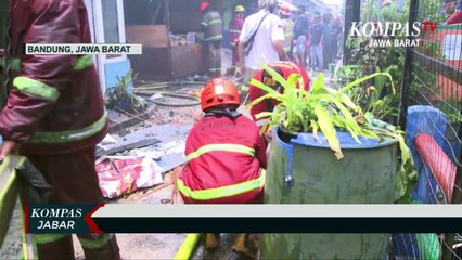 Lima Rumah Di Kawasan Pagarsih Hangus Terbakar