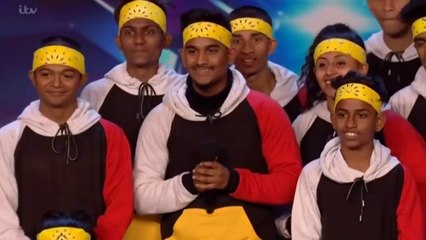 X1X Indian Dance Crew , Amazing talent . Unbeatable of Britain's Got Talent dance  performance