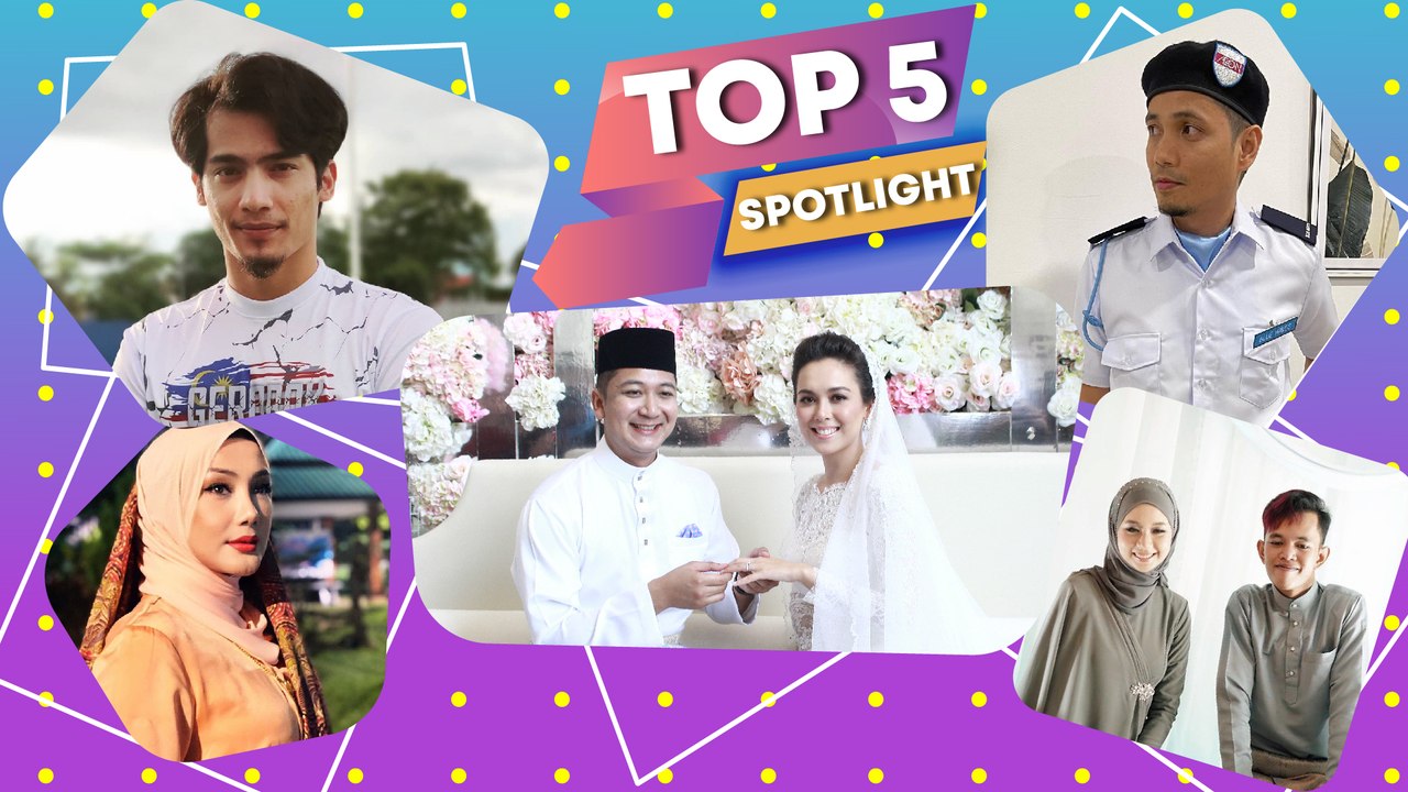 Top5 Spotlight: Kenapa tiba-tiba Siti Saleha nak bercerai? Mark Adam pula disangka jadi pak guard!