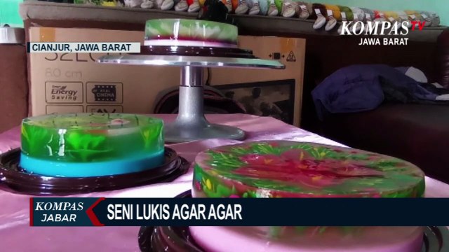 Melukis 3 Dimensi Di dalam Kue Puding, Memang Bisa?