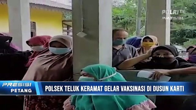 Wrap - Percepatan Vaksinasi Terus Dilakukan oleh Jajaran Polri