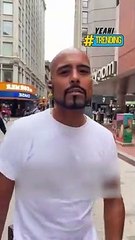 Đeo khẩu trang và nhảy K-pop trên phố, nhóm nhảy bị một người đàn ông quấy rối