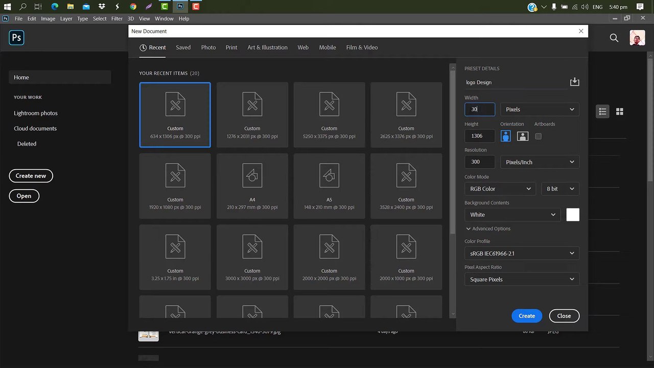 Photoshop Logo Design Tutorial -- How to Make a Logo in Adobe Photoshop