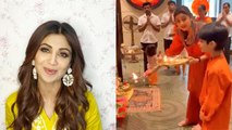 Dussehra 2021: Shilpa Shetty का Dussehra Celebration का VIRAL VIDEO | Boldsky