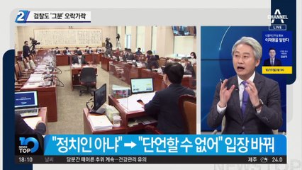 검찰도 ‘그분’ 오락가락…“정치인 아니다” → “단언 못 해”