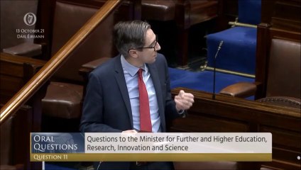 Simon Harris commits to Magee College and wants access to €95.5 billion Horizon Europe fund