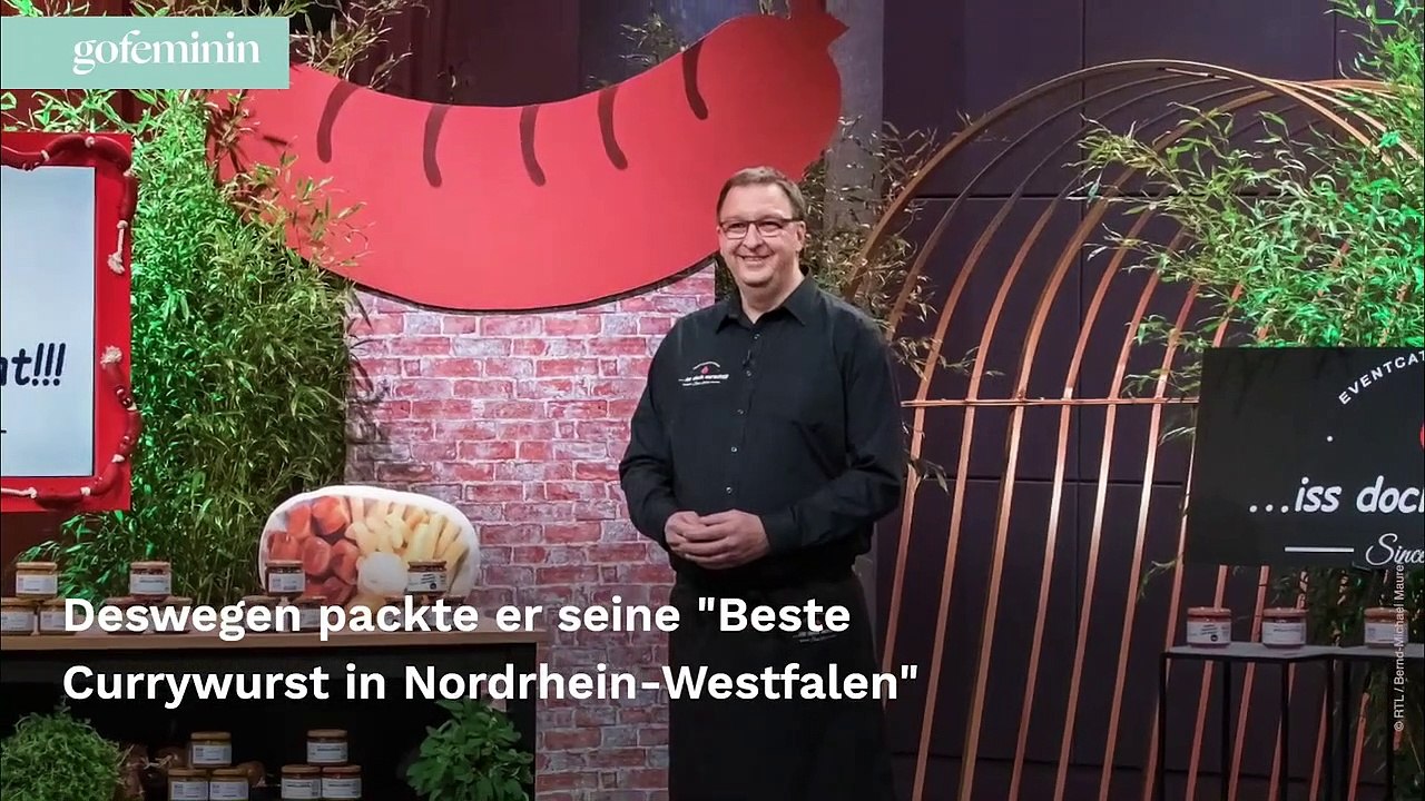 Die Höhle der Löwen: Dieser Currywurst-Gründer macht Investoren sprachlos