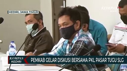 Pemkab Kediri Gelar Diskusi Bersama Paguyuban PKL Pasar Tugu Simpang Lima Gumul