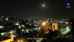البرق والرعد في سماء العاصمة عمان فجر الجمعة
