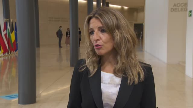 Yolanda Díaz asegura que los trabajos de la reforma laboral van rápidos y ágiles