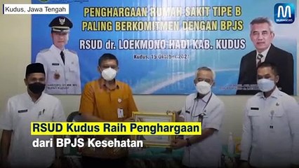 RSUD Kudus Raih Penghargaan dari BPJS Kesehatan