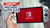 Unboxing Nintendo Switch OLED