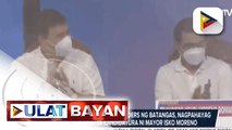 Sen. Recto at ilang local leaders ng Batangas, nagpahayag ng suporta sa kandidatura ni Mayor Isko Moreno