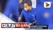 Presidential bet at Sen. Manny Pacquiao, namigay ng pera sa Batangas