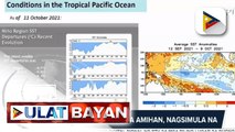 PAGASA: Transition sa amihan, nagsimula na