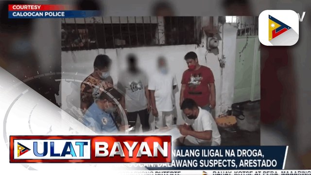 P272-K halaga ng hinihinalang iligal na droga, nasabat sa Caloocan: dalawang suspects, arestado