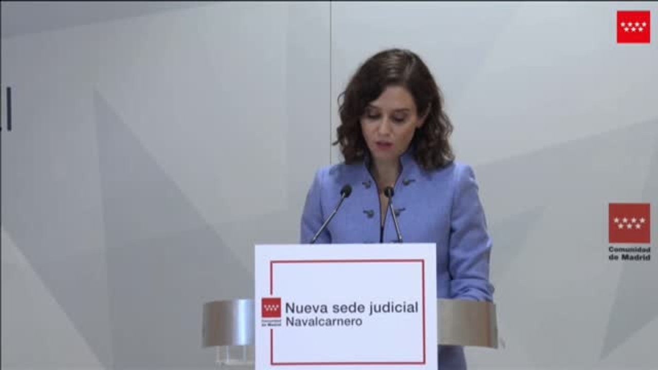 Ayuso sobre Sánchez "Si le parece le doy un abrazo por este trabajo que está realizando en la Comunidad de Madrid"