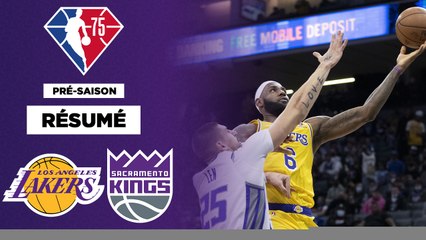Résumé long format : Malgré un LeBron James en feu, les Lakers s'inclinent face aux Kings