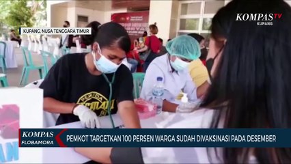 Pemkot Targetkan 100 Persen Warga Sudah Divaksinasi Pada Desember
