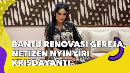 Tangis Krisdayanti Pecah saat Bantu Renovasi Gereja, Netizen Malah Nyinyir