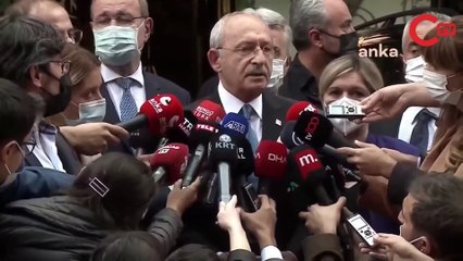Son dakika... Kemal Kılıçdaroğlu'ndan Merkez Bankası önünde açıklama