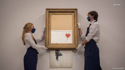 Banksy bat un nouveau record avec "La fille au ballon"