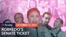 Robredo bares Senate slate, turns foes into allies vs Duterte
