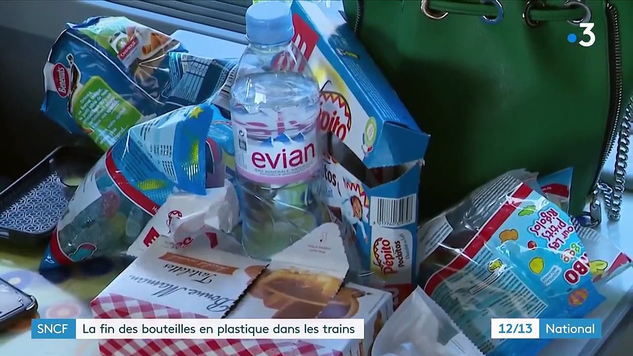 Transports : la SNCF ne vendra plus de bouteilles en plastique dans les TGV