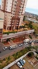 Acidente em Águas Claras provoca engarrafamento nesta sexta-feira (15/10)