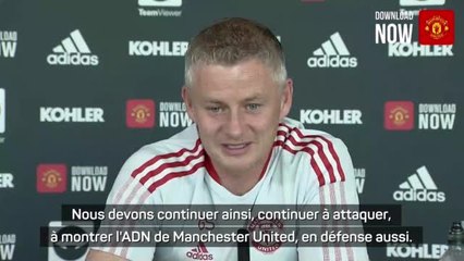 8e j. - Solskjær : "Je ne pense pas à Atalanta"
