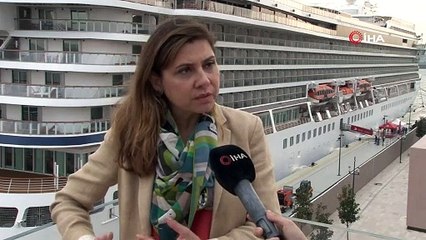 Galataport İstanbul’a ikinci gemi demir attı