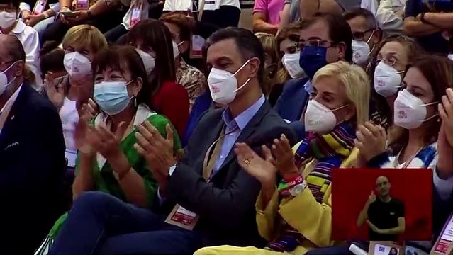 Nadia Calviño, entre lágrimas, dedica el premio Manuel Marín a sus abuelos fallecidos