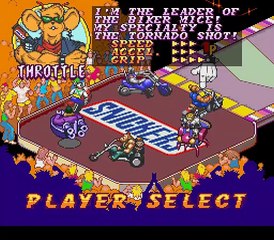 Biker Mice from Mars online multiplayer - snes