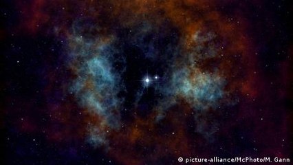 Is the vacuum in space completely empty?