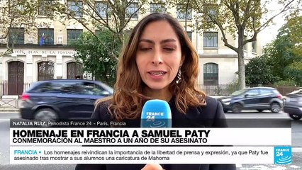 Informe desde París: escuelas francesas rinde homenaje al profesor Samuel Paty