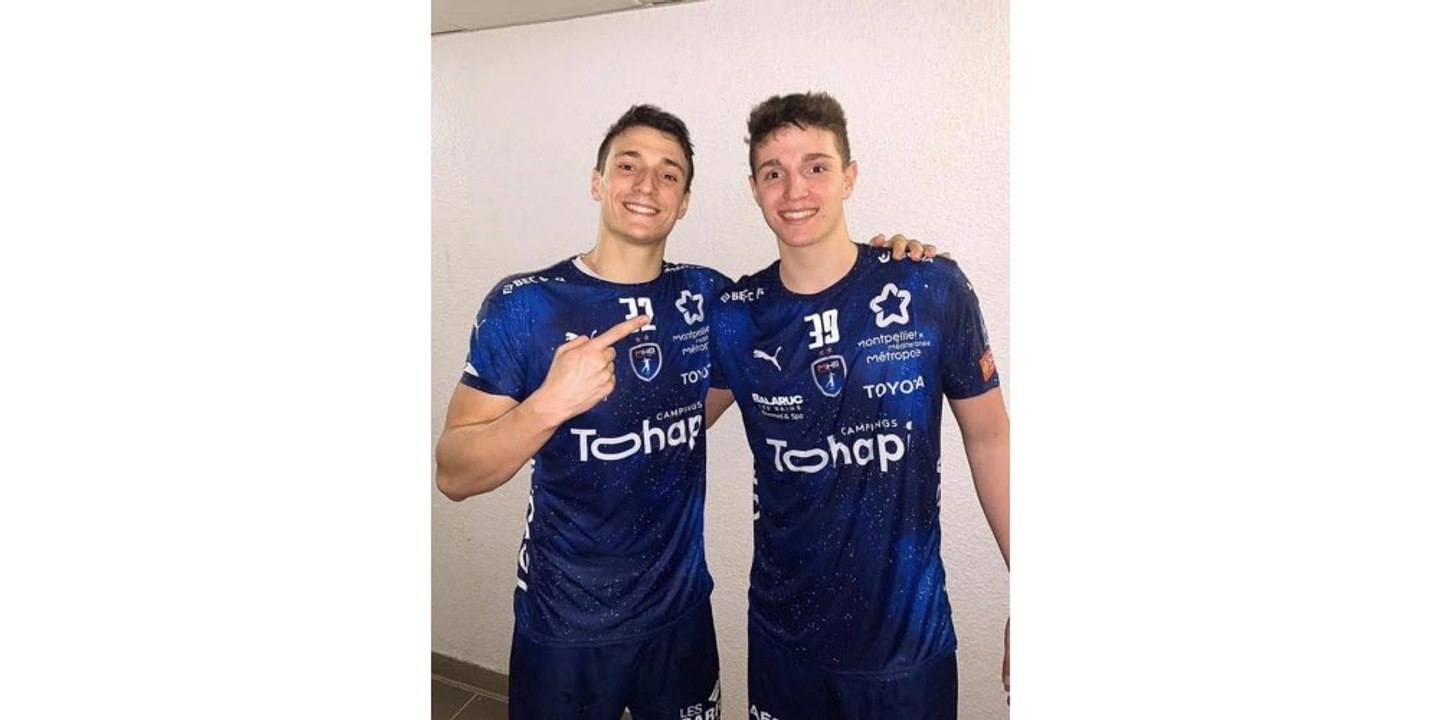 Yanis et Arthur Lenne, les Alsaciens du Montpellier Handball