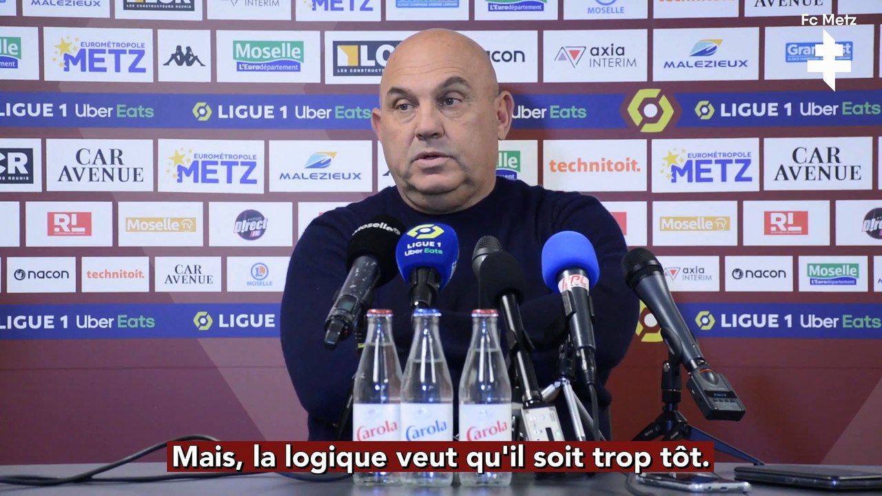 Metz - Rennes, la conférence d'avant-match