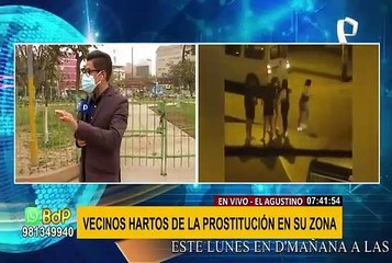 Denuncian aumento de prostitución y hostales en el Agustino