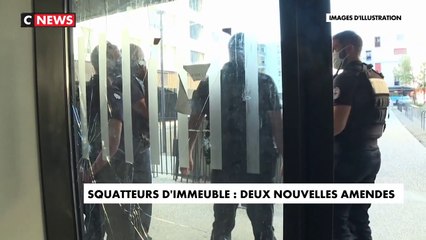 Les squatteurs d'immeuble pourront désormais être verbalisés - Deux nouvelles amendes de 200 et 500 euros sont expérimentées dans le Val-de-Marne et dans 6 villes de France