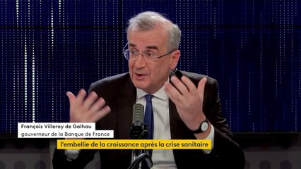 Croissance : "Les derniers chiffres confirment une reprise forte de l'économie française", assure le gouverneur de la Banque de France