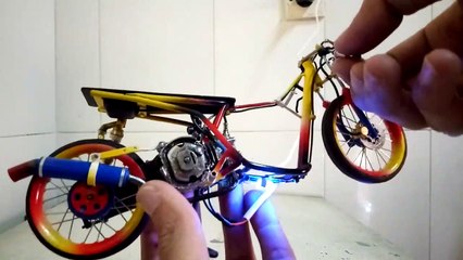 Miniatur drag mio bisa di gas