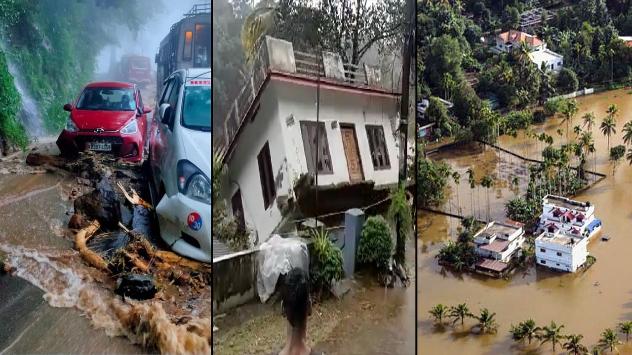Kerala Floods : 11 డ్యాంల వద్ద Red Alert ప్రమాద...