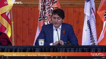 Drame des enfants autochtones au Canada : la visite tardive de Justin Trudeau à Kamloops